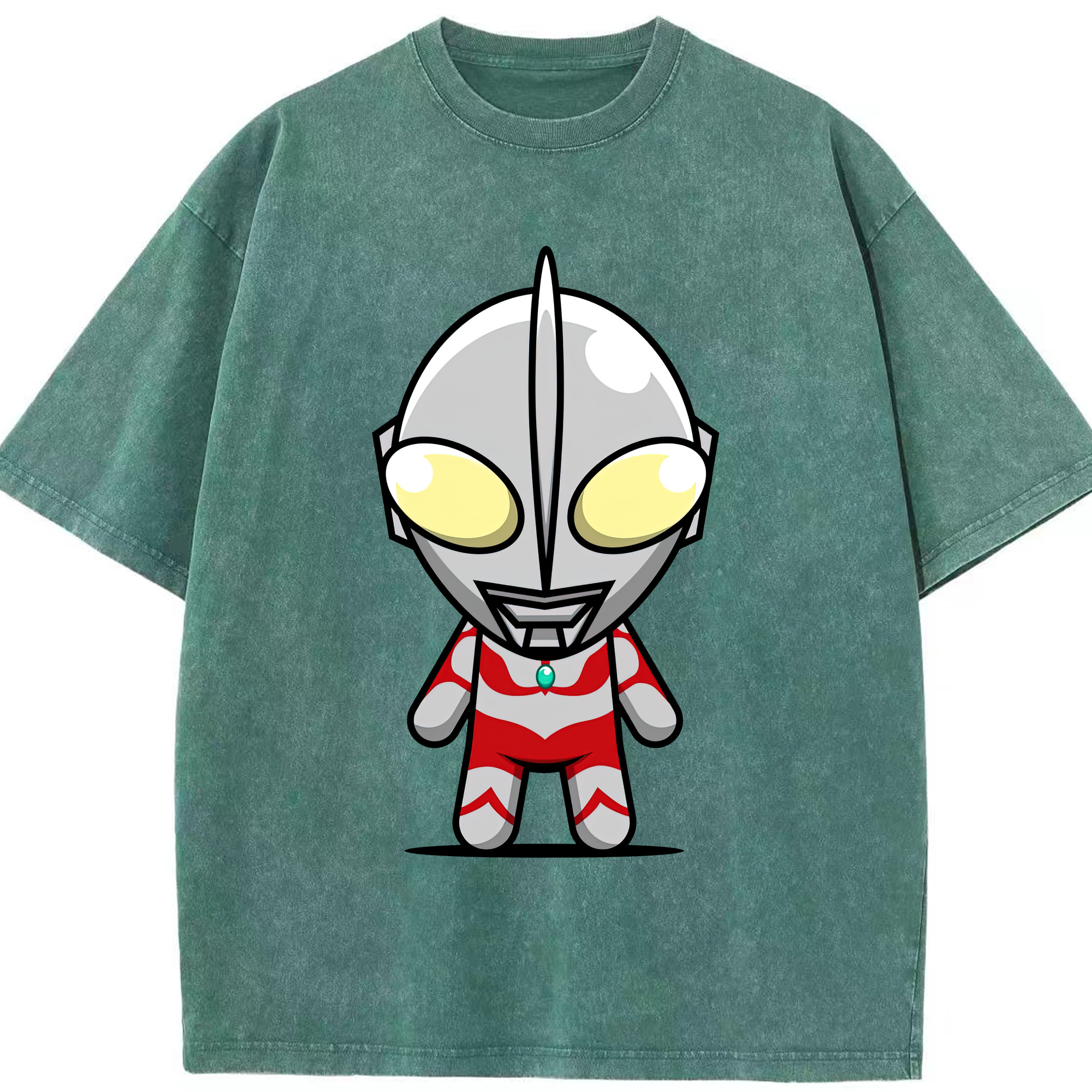 （画像用） ウルトラマン Ultraman 綿100% ヴィンテージ風 半袖Tシャツ（フロントプリント）